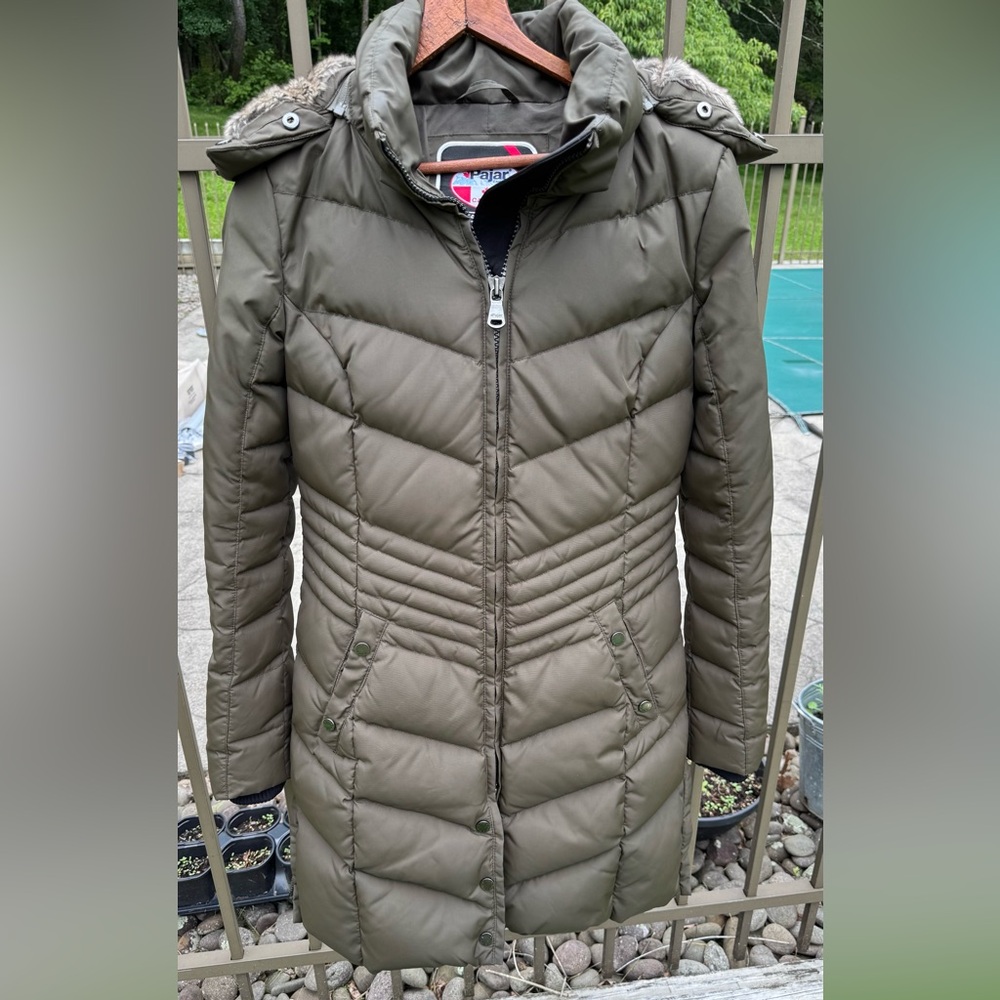Pajar Olive Green Puffer Jacket